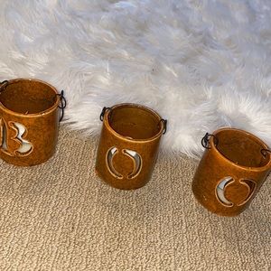 Boo Halloween votives